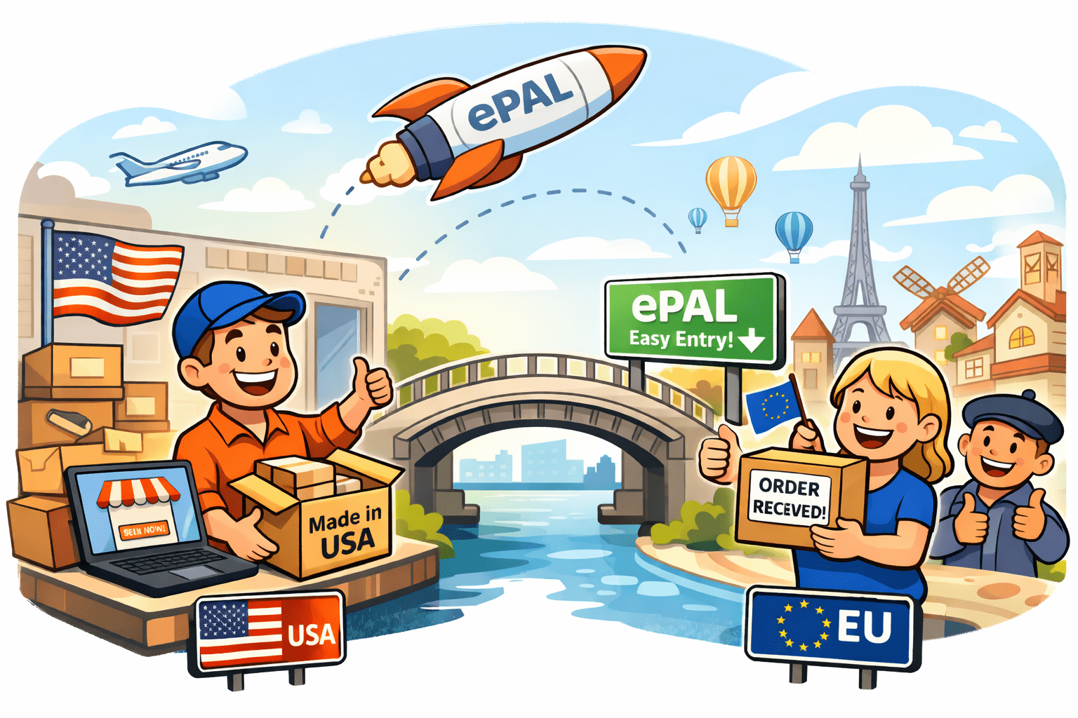 US Merchants can now sell to the EU just as easily
